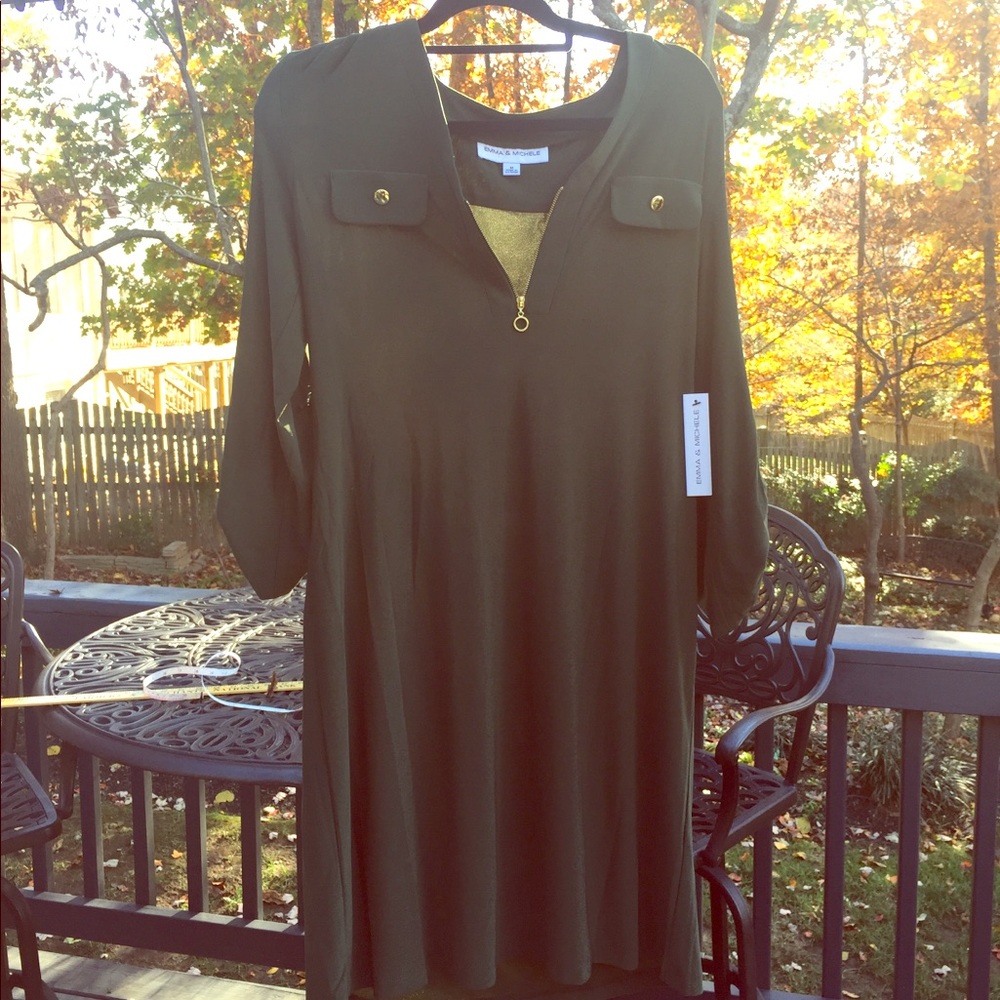 Emma and Michele NWT Shirt dress